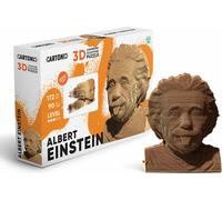Cartonic 3D-Puzzle Albert Einstein, Büste, Papp-3D-Bausatz, Pappe, 172 Teile, CARTMALB
