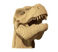 Cartonic Puzzle 3D en carton T-Rex – 72 pièces, 21 × 16 × 9 cm, matériaux recyclés – kit DIY
