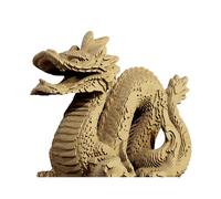 CARTONIC - Dragon: Un Voyage captivant d'assemblage et de créativité - Puzzle 3D en Carton - Le Carton se transforme en Une Figure en Relief - 3D Puzzle Dragon Made of Recycled Cardboard