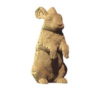 Découvrez la Magie des Puzzles 3D avec CARTONIC - Rabbit : Un Voyage enchanteur d'assemblage et de Divertissement - Puzzle 3D en Carton - Le Carton se transforme en Une Figure en Relief