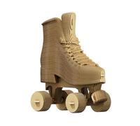 Ensemble de Puzzle 3D CARTONIC - Roller Skates - Puzzle 3D en Carton - Le Carton se transforme en Une Figure en Relief - Tous Les âges - 156 Piece Cardboard 3D Jigsaw Puzzle