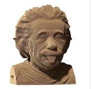 Cartonic - Puzzle 3D Albert Einstein - Naturel - Naturel