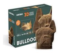 Cartonic - Puzzle 3D Bulldog - Naturel - Naturel