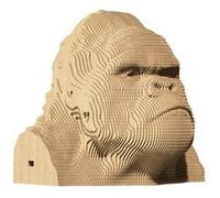 Cartonic - Puzzle 3D Gorille - Naturel - Naturel