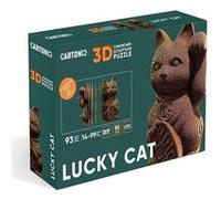 Cartonic - Puzzle 3D Lucky Cat - Naturel - Naturel