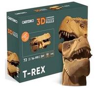 Cartonic - Puzzle 3D T-Rex - Naturel - Naturel