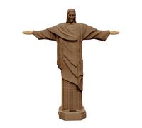 Cartonic - Statue du Christ Rédempteur - Constructeur en Carton 3D - Modèle dimensionnel - Cadeau pour Adultes et Enfants - Figure architecturale - Ensemble de Puzzle