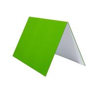 Cartons chromas pliables avec écran vert et côté blanc pour une utilisation en studio