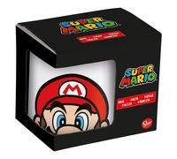 Cartons de 6 tasses Stor Nintendo Mugs Super Mario 325 ml Blanc 325 ml