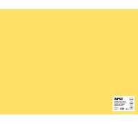 Cartons Jaune Clair 50x65cm 170g 25 Feuilles