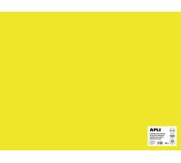 Cartons Jaune Fluo 50x65cm 170g 25 Feuilles