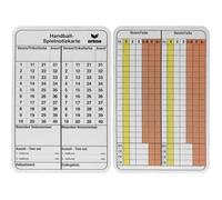 Cartons pour annotations Arbitre Handall Erima