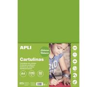 Cartons Vert Pre A4 170g 50 Feuilles