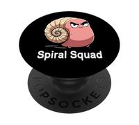 Cartoon Ammonites Fossiles Préhistoire Géologues Science PopSockets PopGrip Adhésif