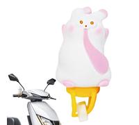 Cartoon Animal Bike Ornement - Matériel Durablee Imperméable, Design Portable Léger, Figurine Décorative Mignonne | Décoration du Guidon pour Vélos, Casque, Moto, Vélo Extérieur, Route