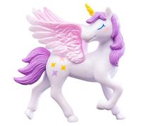 Cartoon Animal Cake Topper - Statue de figurine à cheval ailé, accessoire de décoration de fête, ornement de caractère fantastique | Pièce d'affichage créative Prop