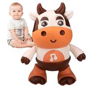 Cartoon Animal Dancing Toy - Jouet De Vache Musical, Robot À Bascule Pour Les Tout-petits | Animal Robot Léger Et Son Avec Des Chansons Amusantes Et Des Mouvements, Un Jouet Cadeau D'éducation Précoce