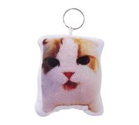 Cartoon Animal Keychain - Pendant Key Ring for Fun Carry | ABS Synthetic with Sound Effect, Collectible Charm, Backpack Accessory, Schoolbag Decoration, Purse Pendant, Handbag Ornament for Kids