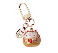 Cartoon Animal Keychain Pendant Metal Cats Bells Keyrings Bells Ornement À Car Charm Decoration Car Décoration Pendre