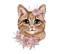 Cartoon Animals Children Temporary Tattoo Sticker Small Waterproof Fake Body Art Tattoos Cute Dog Cat(018)
