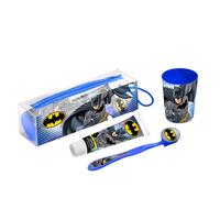 Cartoon Batman Set de pinceaux, pâte, gobelet