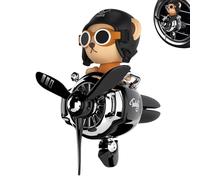Cartoon Bear Pilot Cars - eClip personnalisé, Carr Vents Clip on Air Freshener, Personnalisé Airs Outlet Vente Accessoires de voiture | Accessoires de voiture pour bouches d'aération