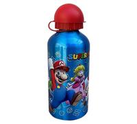 CARTOON Bouteille d'eau en aluminium Super Mario avec tétine pour enfants de 560 ml