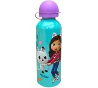 CARTOON Bouteille d'eau pour enfants en aluminium Gabby's Dollhouse 500 ml avec bec verseur