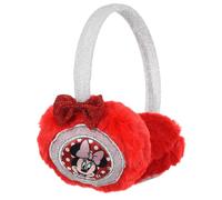 CARTOON Cache-oreilles Minnie Disney accessoire d'hiver pour enfants serre-tête réglable protection des oreilles du froid du vent, rouge, taille unique
