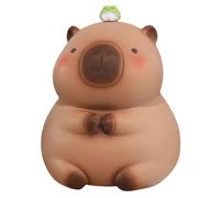 Cartoon Capybara Coin Bank - Creative Animal Shaped Money Jar For Saving cions, Cash | Cute Capybara Piggy Bank For Desk, Bookshelf, Office Decor | Fun Birthday Gift Idea For Kids, Teens, Adults