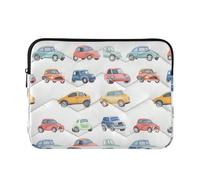 Cartoon Cars Collection 13-14 pouces Housse pour ordinateur portable Mignon porte-documents pour tablette Travail d'affaires