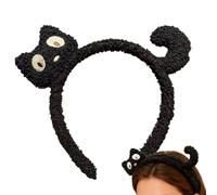 Cartoon Cat And Bunny Headbands - Spa Headband, Animal Design Plush Hairband, Skin Care Hairbands| For Traveling Holiday Home Spa Bathroom Party Apartment Travel Holiday Homes Bathrooms