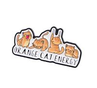 Cartoon Cats Alphabets Broche Bijoux En Alliage Accessoire Pour Tenues Décontractées Sacs Chapeaux Tentes Femmes Pour Sa Punie De Bijoux De Dessins Dessinées Polyvalents