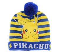 CARTOON Chapeau avec Pom PON Pikachu Pokémon accessoire d'hiver pour enfants 100 % acrylique