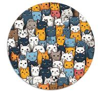 Cartoon Chat 1000 Pièces Animation Puzzle pour Adulte Détente & Relaxation De l'art De La DécoRation Moderne Adultes Enfants 1000pcs (67.5x67.5cm)