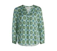 Cartoon Chemisier bleu clair / vert clair / blanc, Taille M