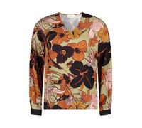 Cartoon Chemisier marron / vert / orange, Taille XL