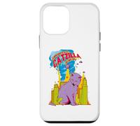 Cartoon Comics Cat The Catzilla Kitten Funny Meme Cat Lovers Coque pour iPhone 12 mini
