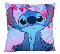 CARTOON Coussin Stitch Disney en polyester doux double face 38 x 38 cm accessoire décoratif pour la maison