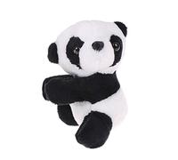 Cartoon Cute Hugging Panda Clip Petit Animal en Peluche pour Poupée Clip Adorable Doigt Panda Note pour Poignées Note