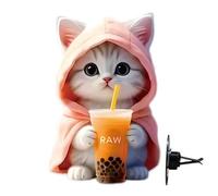 Cartoon De Caricatures De Caricature - Déodorant De Voiture De Voiture De Chat Diffuseur D'Aromathérapie Pour Voiture En Forme De Chat | Odeur De La Mer - Diffuseur D'arôme De Voiture Avec Odeur De