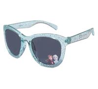 CARTOON Disney Lunettes de soleil La Reine des Neiges avec protection UV, modèle rectangulaire à paillettes pour enfants