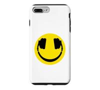 Cartoon DJ Casque Audio Visage Souriant Coque pour iPhone 7 Plus/8 Plus