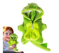 Cartoon Doll Jumpsuit, Cute Animal Outfit, 3.94x6.69 inches Soft Comfortable Fabric, Dress Up Accessory Set, Fashion Toy Clothing for Kids, Adults, Creative Play, Gift Fun