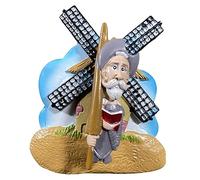Cartoon Don Quichotte Aimant de réfrigérateur Souvenir de voyage 3D Décoration magnétique Autocollant Craft Collection