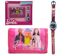 CARTOON Ensemble de montre numérique enfants + portefeuille coordonné sangle réglable 19,5 cm affichage 3 cm porte-monnaie compact idée cadeau enfant accessoires école loisirs