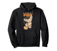 Cartoon Fennec Fox Race Animal Lover Cute Foxes Sweat à Capuche