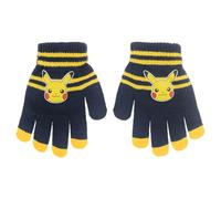 CARTOON Gants Pikachu Pokémon une paire de gants d'hiver pour enfants taille unique, bleu, taille unique