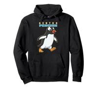 Cartoon Gentoo Race Pingouin Animal Lover Cute Pingouins Sweat à Capuche