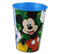 CARTOON Gobelet pour enfants en plastique réutilisable 260 ml sans BPA (Mickey Mouse)
